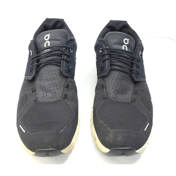 On Cloud 5 Black Athletic Running Shoes Sneakers Trainer  Men Size 13   59.98919 - Picture 3 of 10